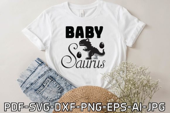 Baby Saurus: A Charming Addition to T-Shirt Designs and Graphics