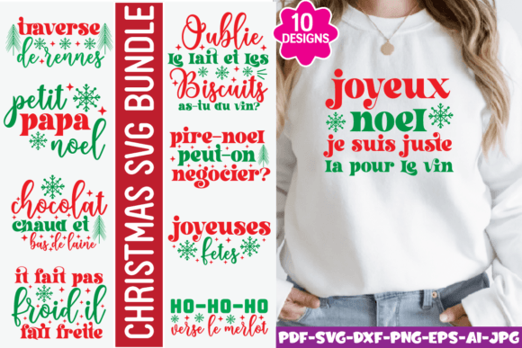 Christmas Svg Bundle: Perfect for T-Shirt Designs and Graphics