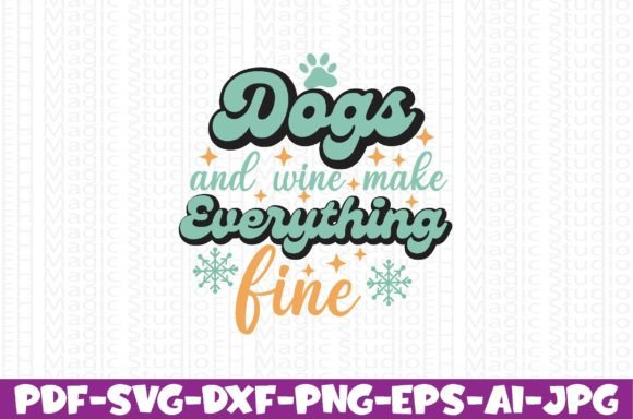 Dogs and Wine: A Perfect Blend for Embroidery