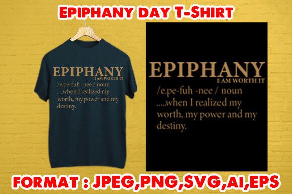 Epiphany Day T-Shirt: A Versatile Graphic for Creative Brands