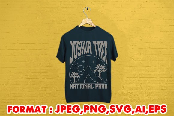Joshua Tree National Park T-Shirt Graphics