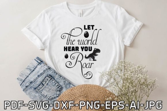 Let the World Hear You Roar: Bold T-Shirt Graphics