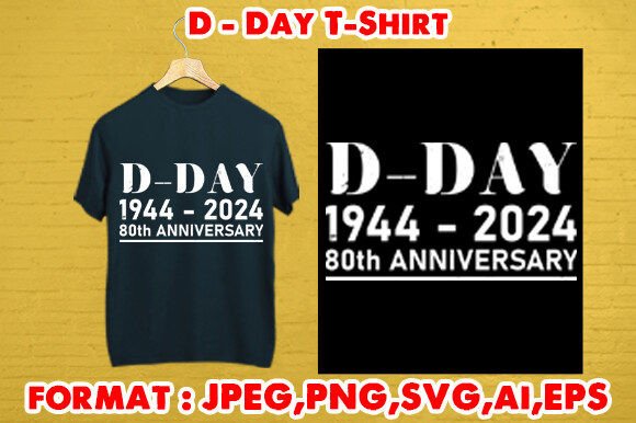 Reviewing D-Day T-Shirt: A Versatile Graphics Asset