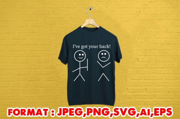 Reviewing I Got Your Back Funny T-Shirt for Design Projects