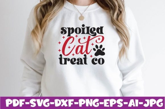 Spoiled Cat Treat Co: Perfect Graphics for T-Shirt Designs