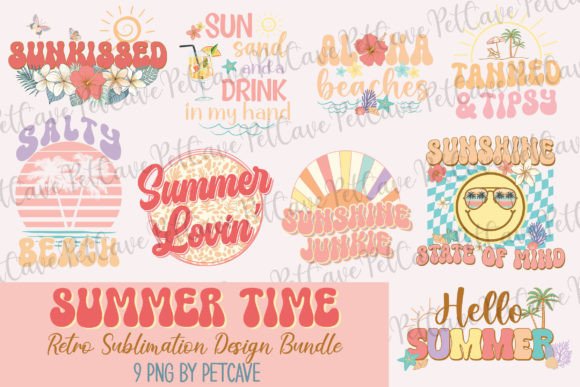 Summer Time Retro Sublimation Bundle Review