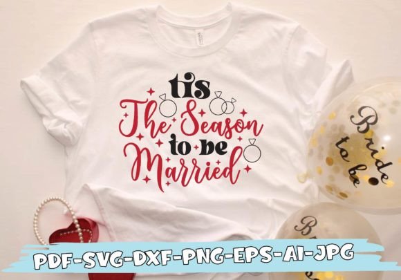 Tis the Season to Be Married: A Versatile Graphic for T-Shirt Designs