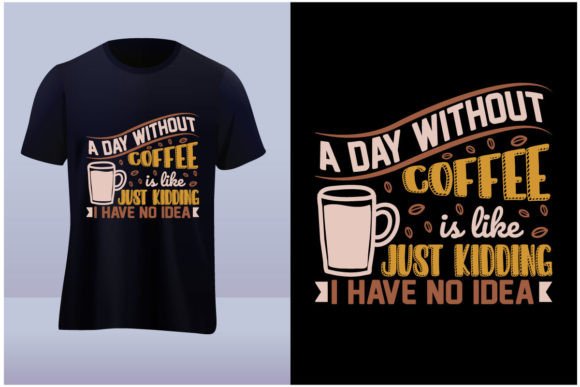 Without Coffee Vector Tshirt Design Review